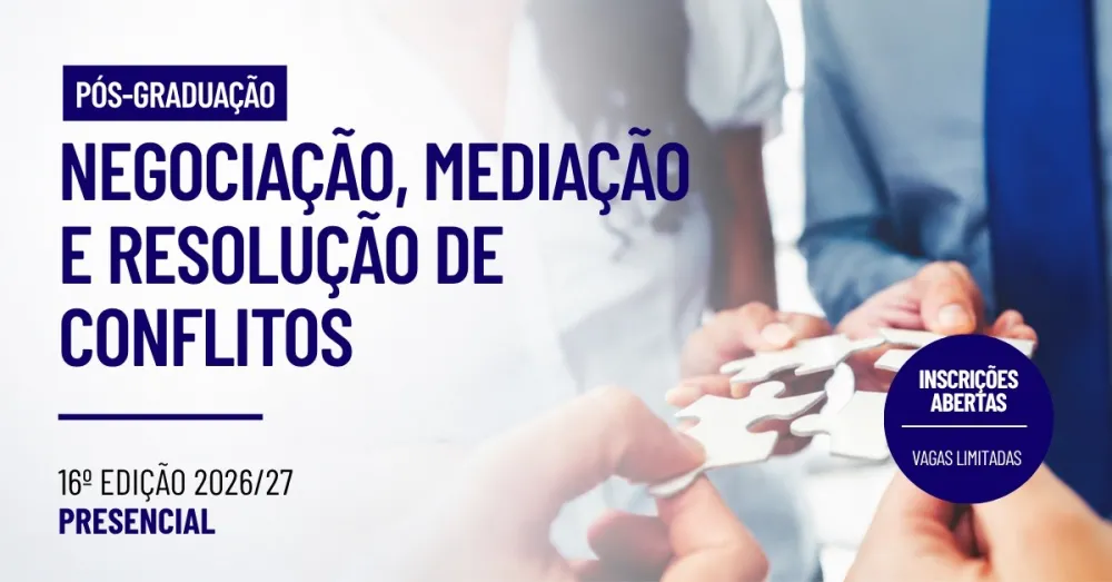 16.&ordf; edi&ccedil;&atilde;o da P&oacute;s-Gradua&ccedil;&atilde;o em Negocia&ccedil;&atilde;o, Media&ccedil;&atilde;o e Resolu&ccedil;&atilde;o de Conflitos