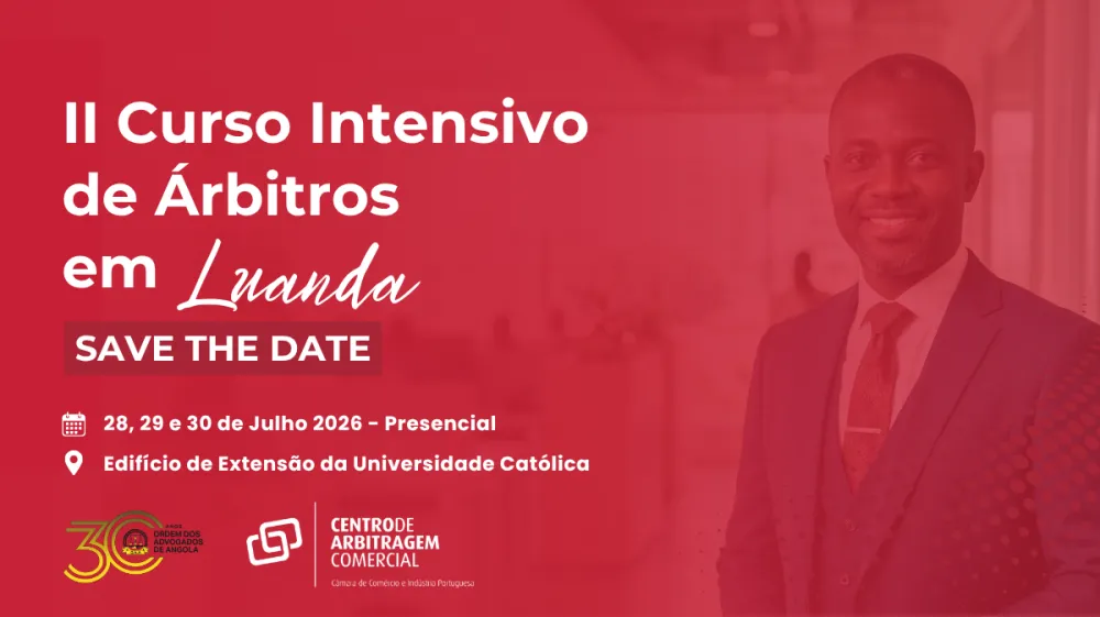 Curso Intensivo de &Aacute;rbitros em Luanda - 2&ordf; edi&ccedil;&atilde;o em Julho de 2026