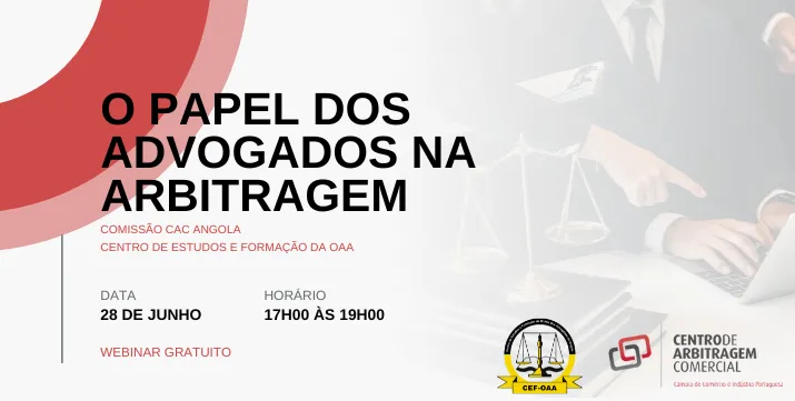 Webinar | O Papel dos Advogados na Arbitragem