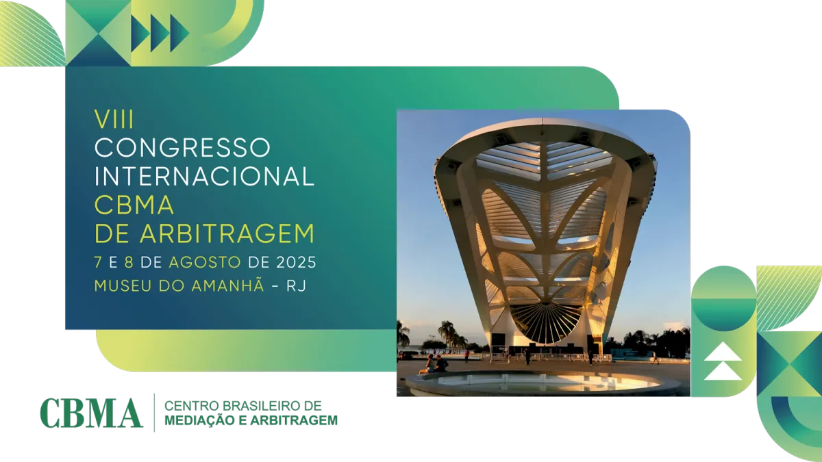 CAC apoia o VIII Congresso Internacional CBMA de Arbitragem, no Rio de Janeiro