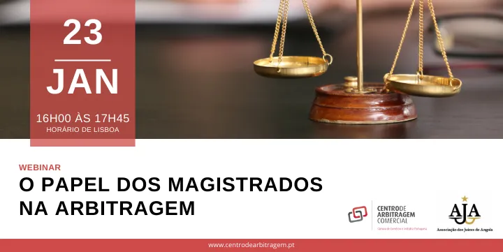 Webinar | O Papel dos Magistrados na Arbitragem